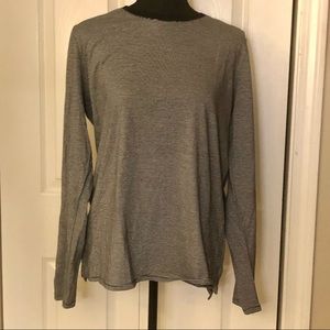 LOFT Long Sleeve Striped Top